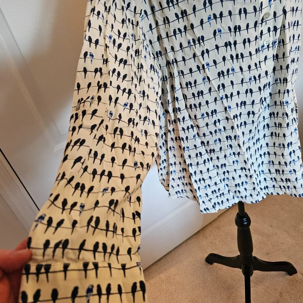 Jane and Delancey Long Sleeve Blouse with Birds! New with Tags! Size 3X - Picture 3 of 7